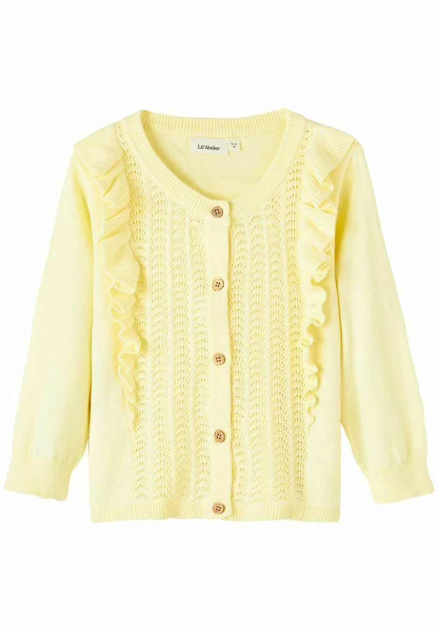 Lil Atelier Langarm - Vest - Double Cream