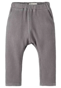 Lil Atelier Loose Fit Waffelstrick - Broek - Quiet Shade