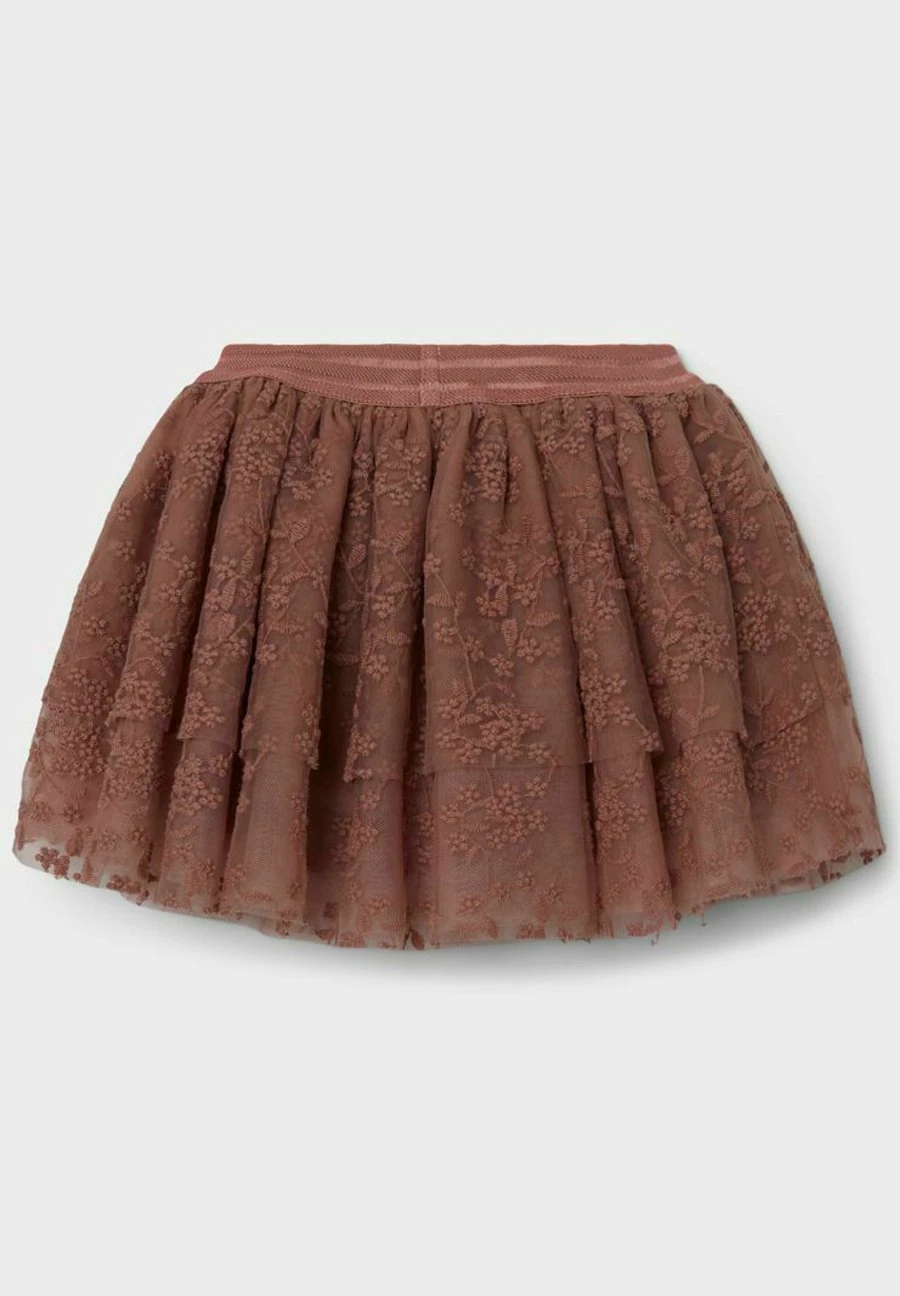 Lil Atelier Festlicher - Plooirok - Burlwood - Afbeelding 2