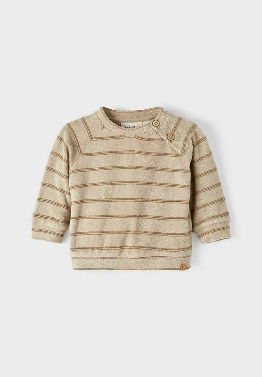 Lil Atelier Loose Fit - Sweater - White Pepper - Afbeelding 4