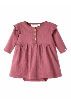 Lil Atelier Strampler - Jerseyjurk - Dry Rose