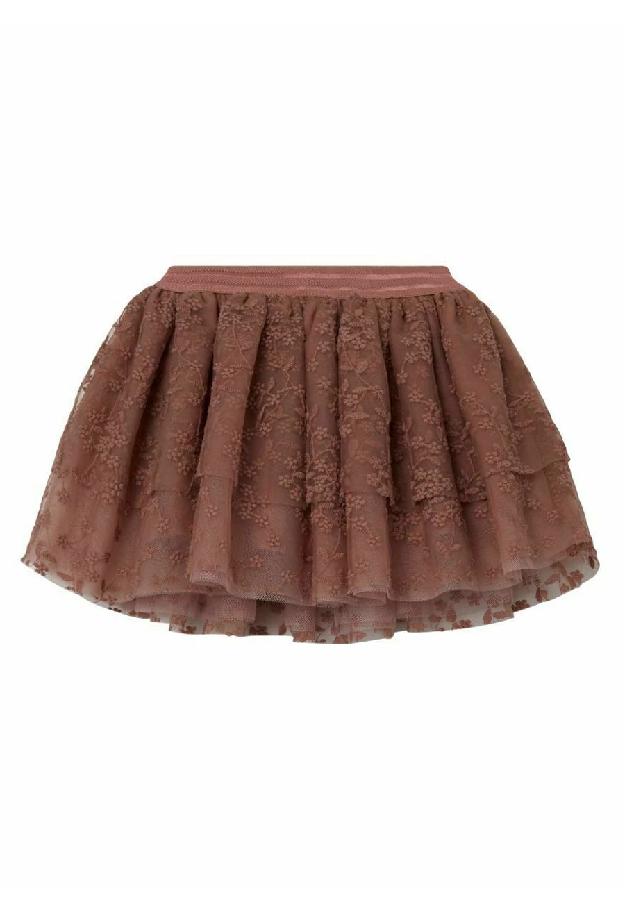 Lil Atelier Festlicher - Plooirok - Burlwood