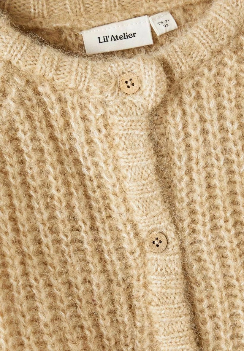 Lil Atelier Vest - Warm Sand - Afbeelding 4