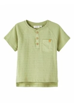 Lil Atelier Regular Fit - T-Shirt Basic - Sage