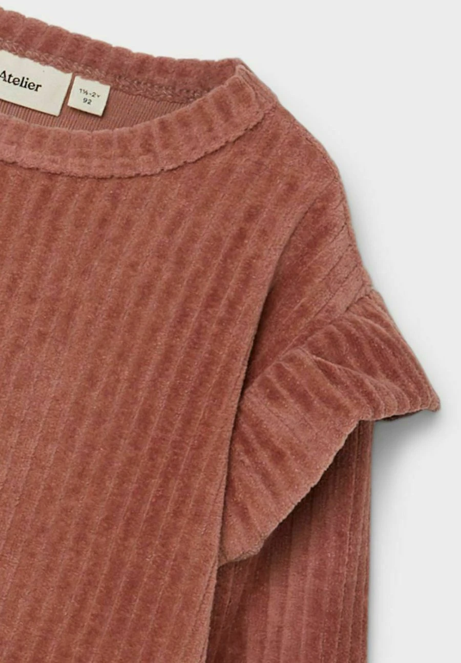 Lil Atelier Trui - Burlwood - Afbeelding 3