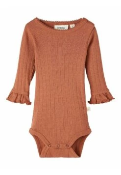 Lil Atelier Langarm - Body - Baked Clay