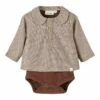 Lil Atelier Body Boxy Fit - Overhemdblouse - Rocky Road