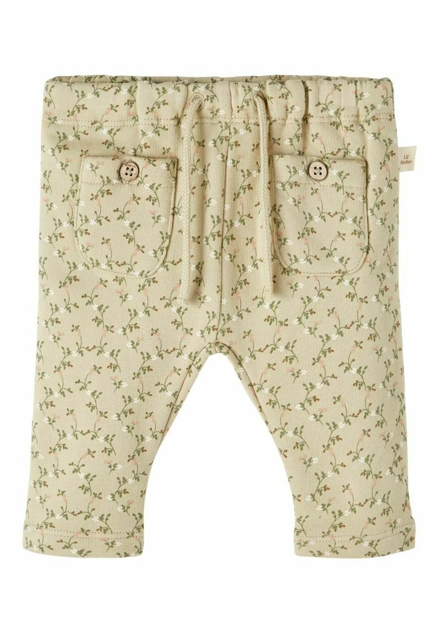 Lil Atelier Loose Fit - Broek - Moss Gray