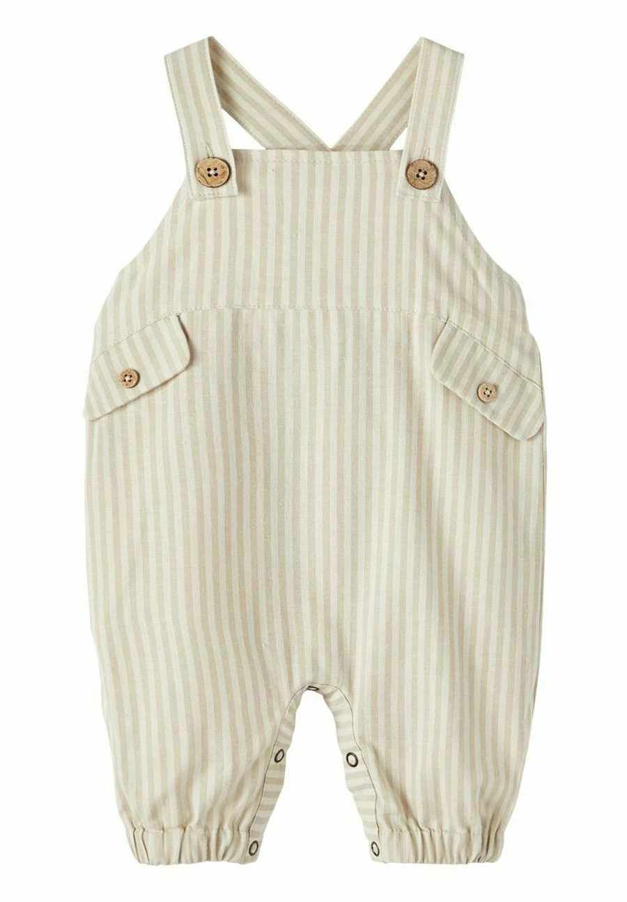 Lil Atelier Streifen - Jumpsuit - Turtledove