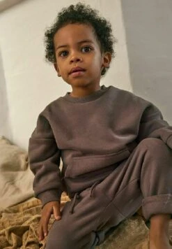 Lil Atelier Sweater - Plum Truffle