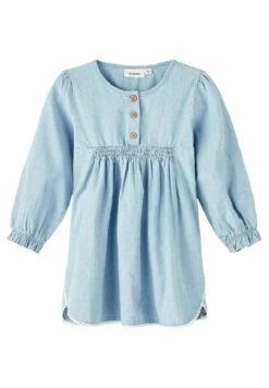 Lil Atelier Spijkerjurk - Light Blue Denim