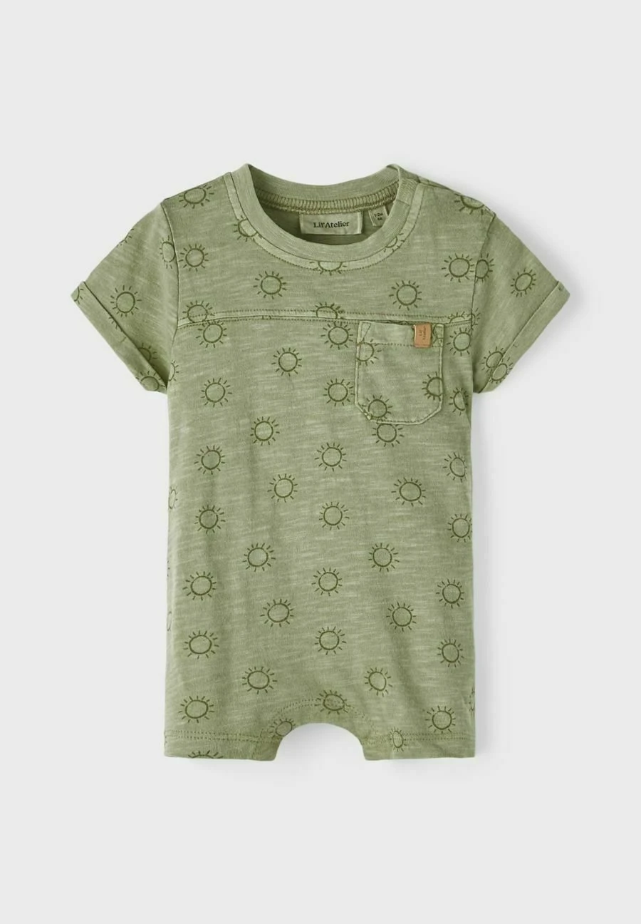 Lil Atelier Print - Jumpsuit - Sage - Afbeelding 3