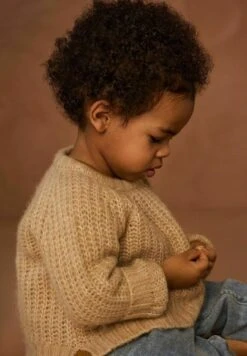 Lil Atelier Trui - Warm Sand