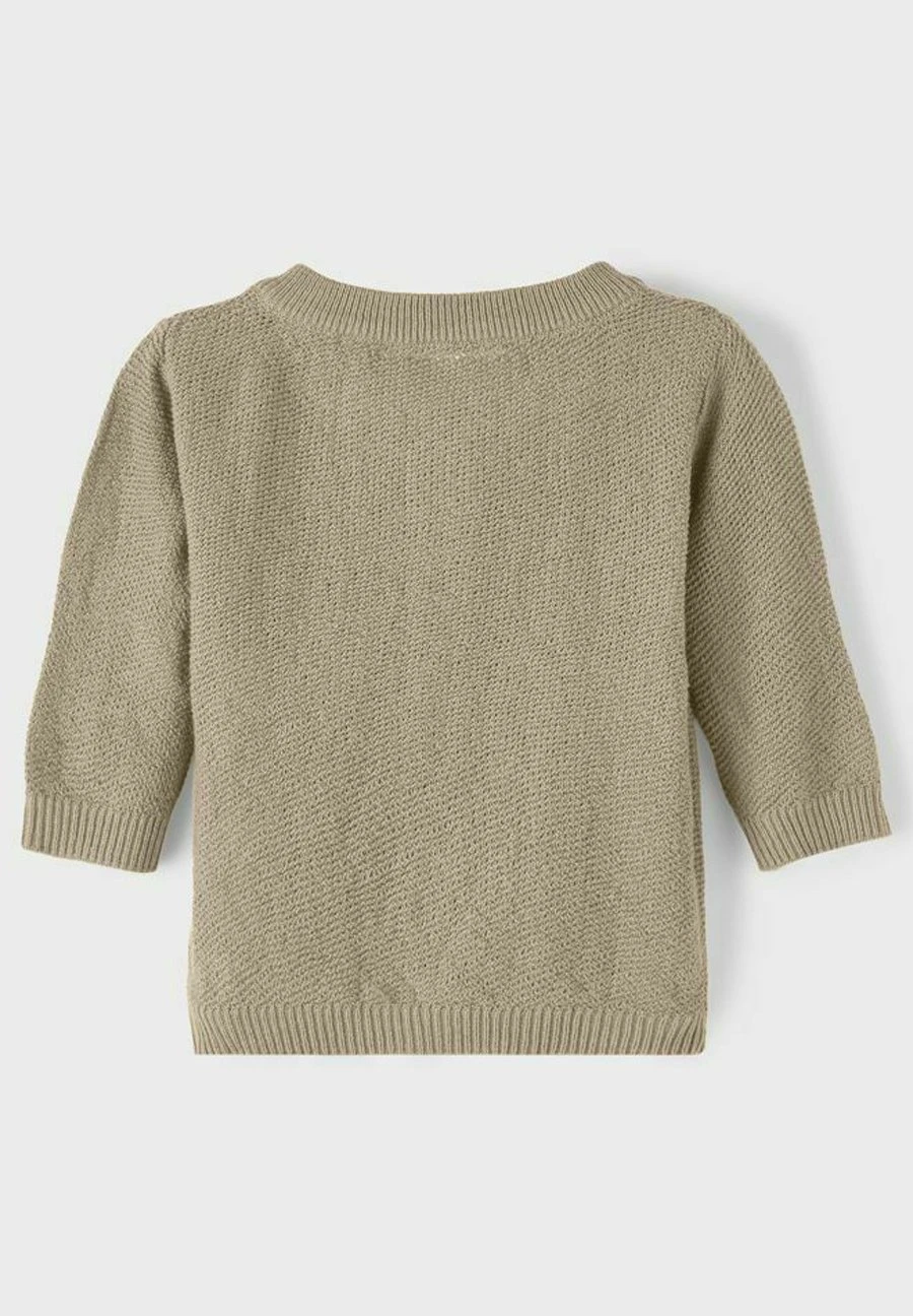 Lil Atelier Langarm - Vest - White Pepper - Afbeelding 2