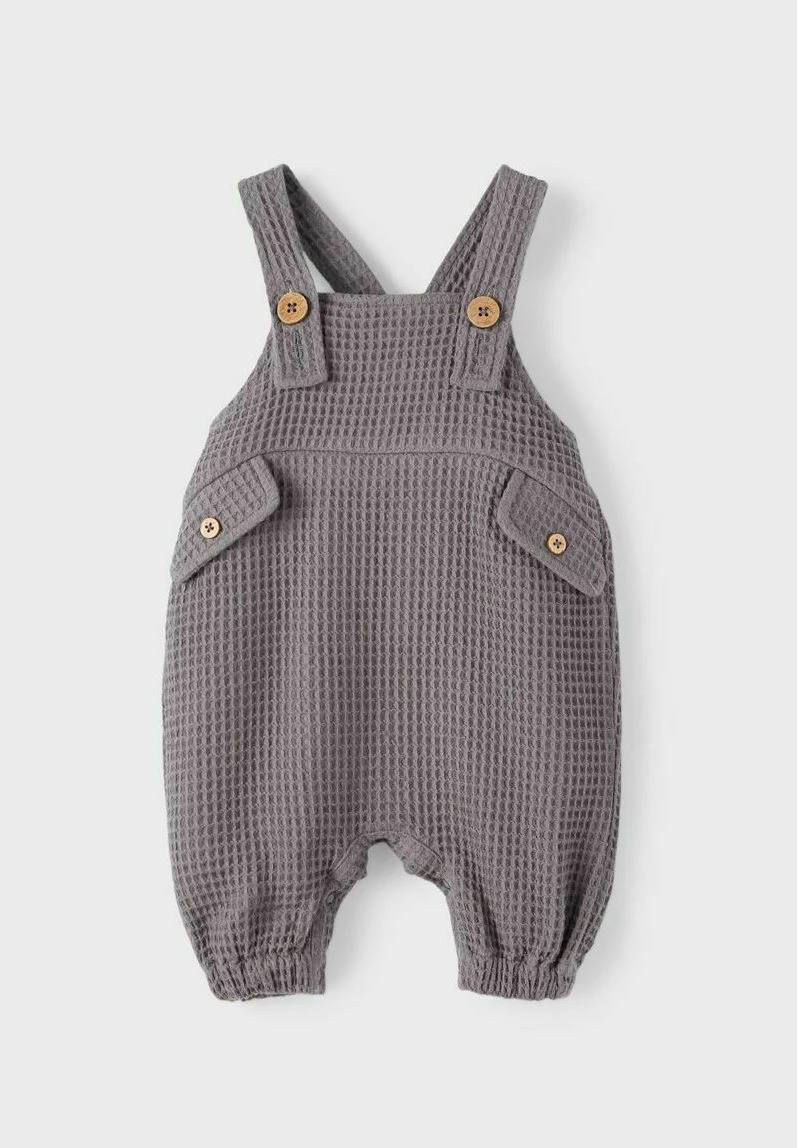 Lil Atelier Waffel - Jumpsuit - Quiet Shade - Afbeelding 4