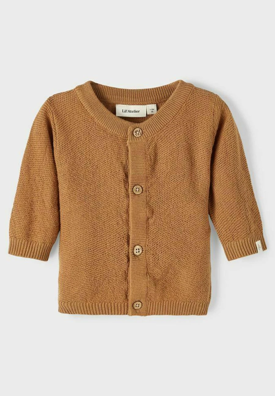 Lil Atelier Langarm - Vest - Chipmunk - Afbeelding 4