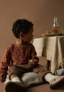 Lil Atelier Loose Fit - Broek - Tan