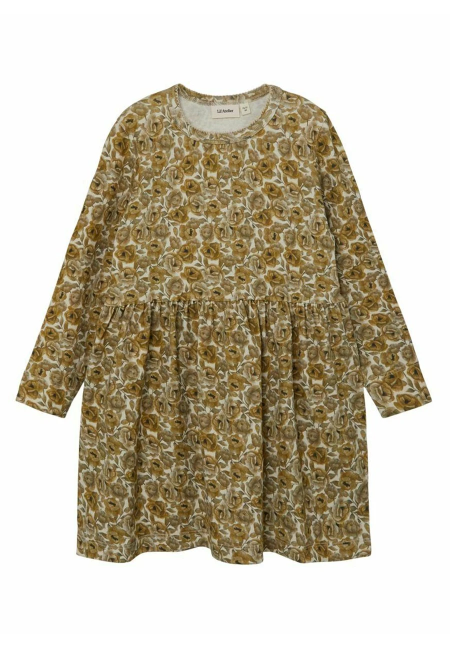 Lil Atelier Regular Fit - Jurk - Turtledove