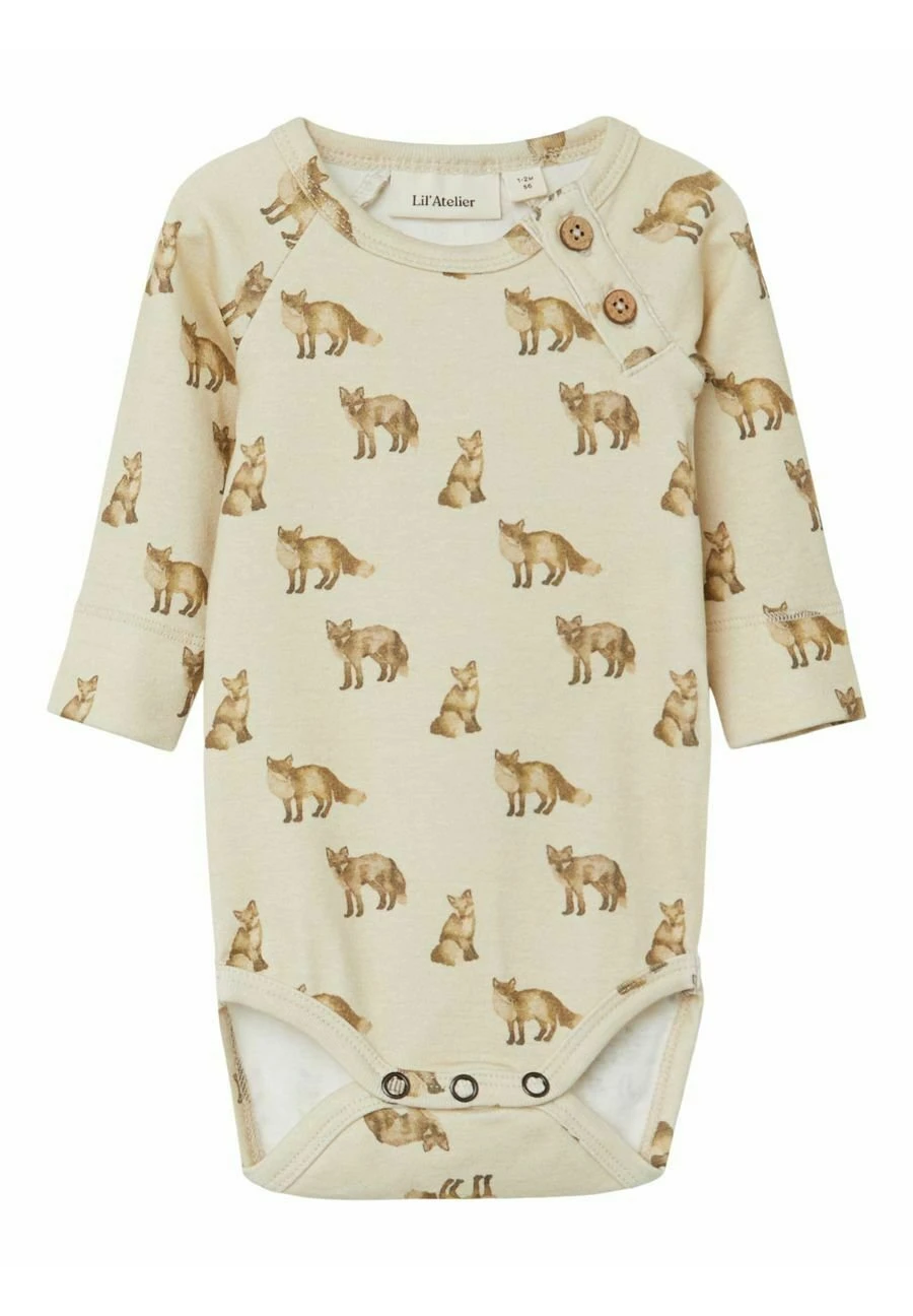 Lil Atelier Langarm - Body - Fog