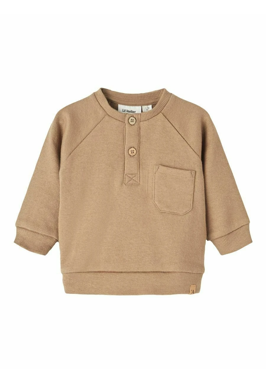 Lil Atelier Loose Fit - Sweater - Tan