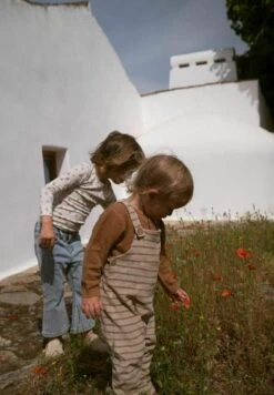 Lil Atelier Tuinbroek - White Pepper