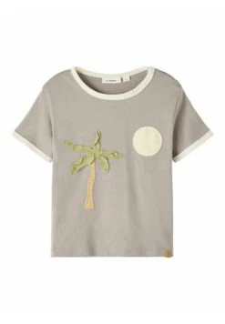 Lil Atelier T-Shirt Print - Frost Gray