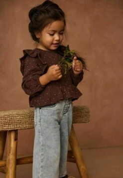 Lil Atelier Relaxed Fit Jeans - Medium Blue Denim