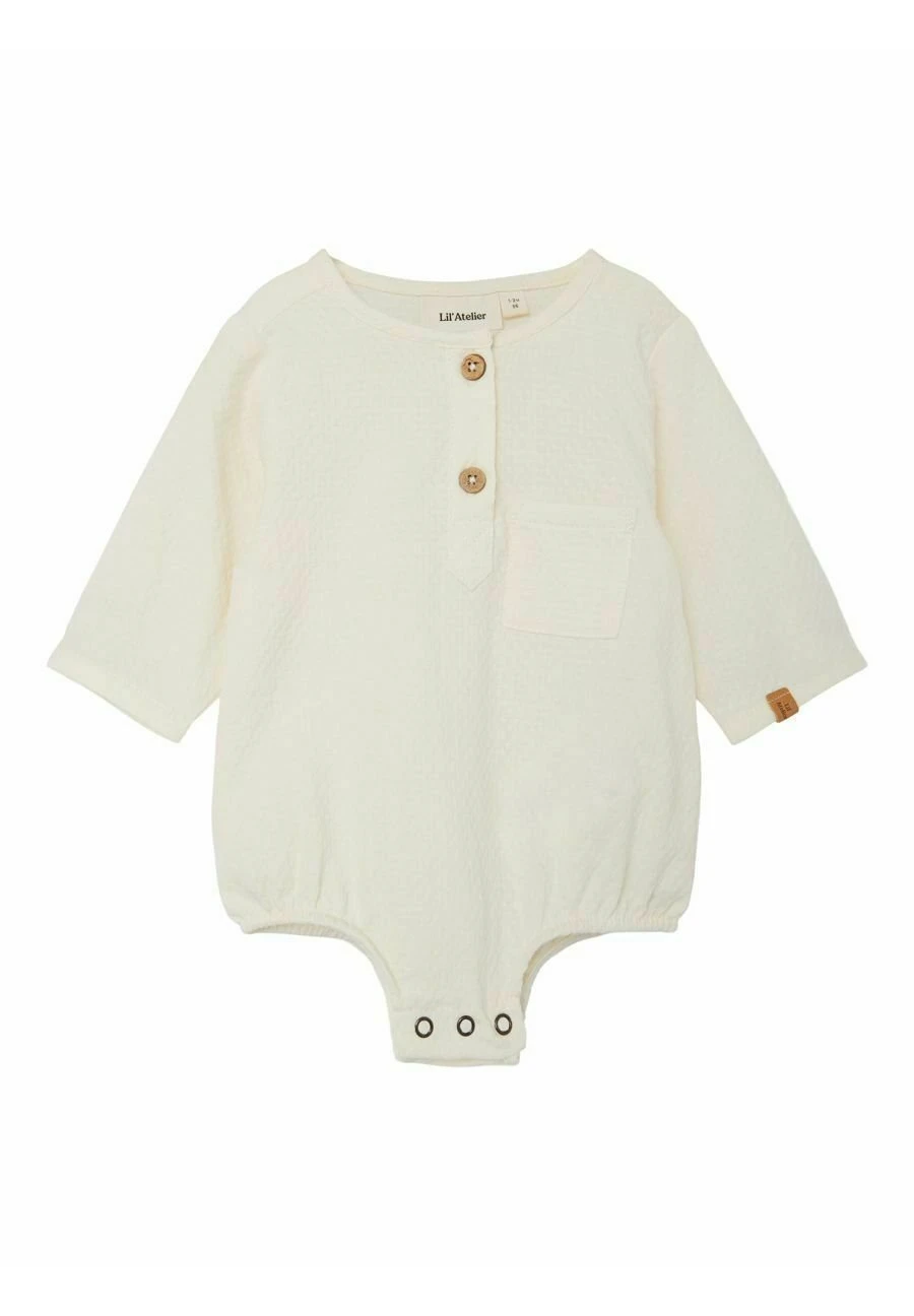 Lil Atelier StramplerIn Kastenform - Body - Turtledove