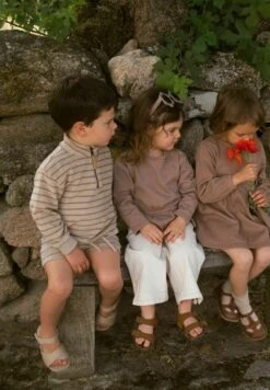 Lil Atelier Shorts - White Pepper