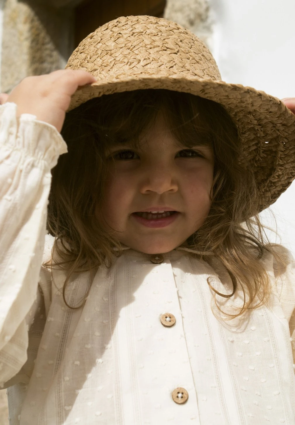 Lil Atelier Nmfdanya Ls - Overhemdblouse - Off White