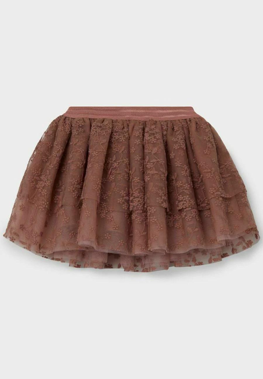 Lil Atelier Festlicher - Plooirok - Burlwood - Afbeelding 4