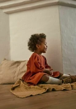 Lil Atelier Atelier Kleid Ballon - Jurk - Baked Clay