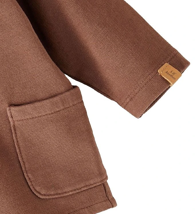 Lil Atelier Lil' Atelier Cardigan - NbmLeslie - Rocky Road - Afbeelding 2