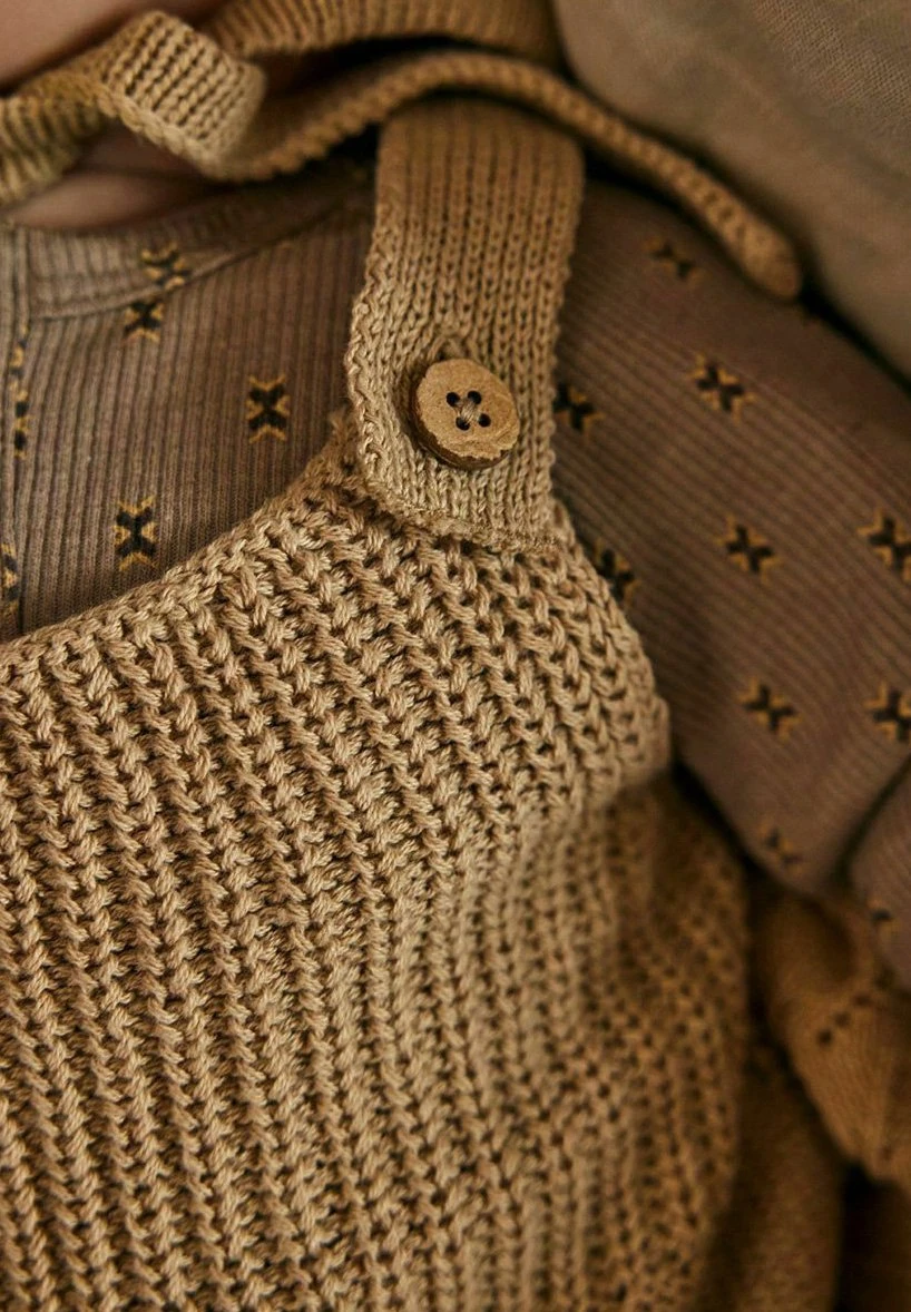 Lil Atelier Langarm - Body - Light Brown