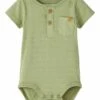 Lil Atelier Kurzarm - Body - Sage