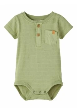 Lil Atelier Kurzarm - Body - Sage