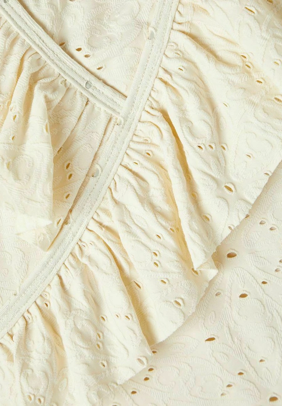 Lil Atelier Rüschen - Badpak - Turtledove - Afbeelding 3