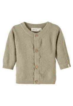 Lil Atelier Langarm - Vest - White Pepper