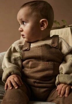 Lil Atelier Langarm - Trui - Pebble