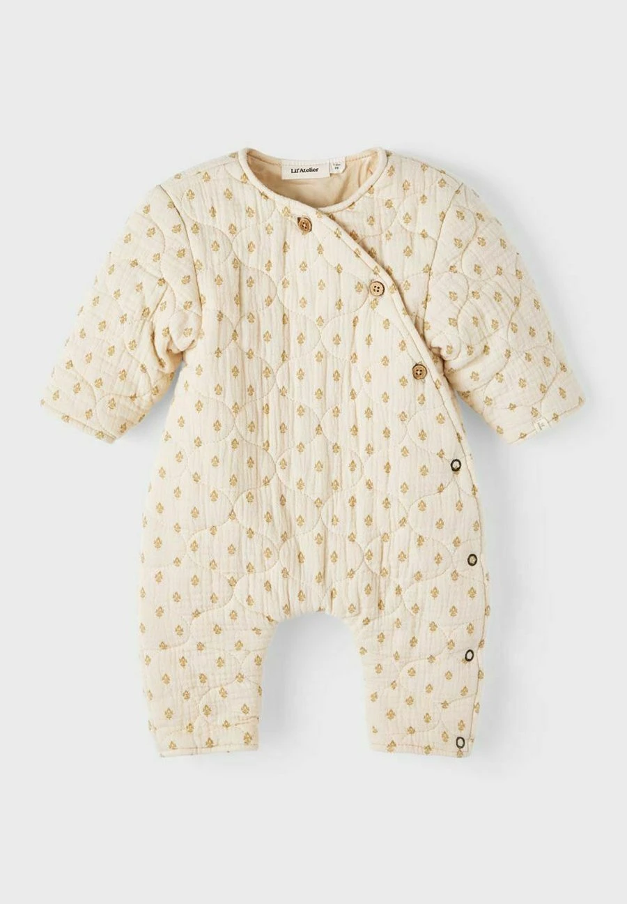 Lil Atelier Overall Print - Jumpsuit - Fog - Afbeelding 5