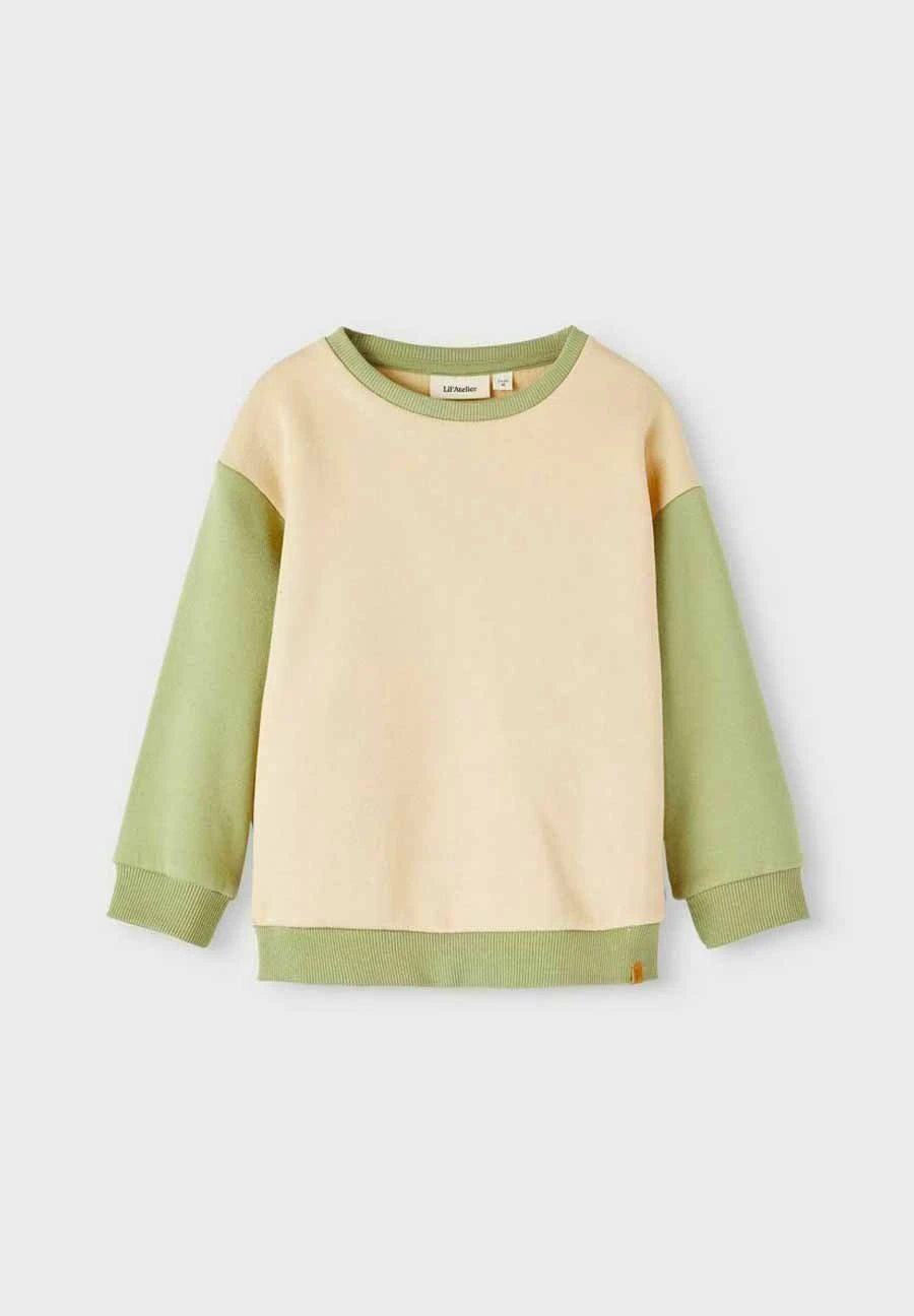 Lil Atelier Loose Fit - Sweater - Sage - Afbeelding 4