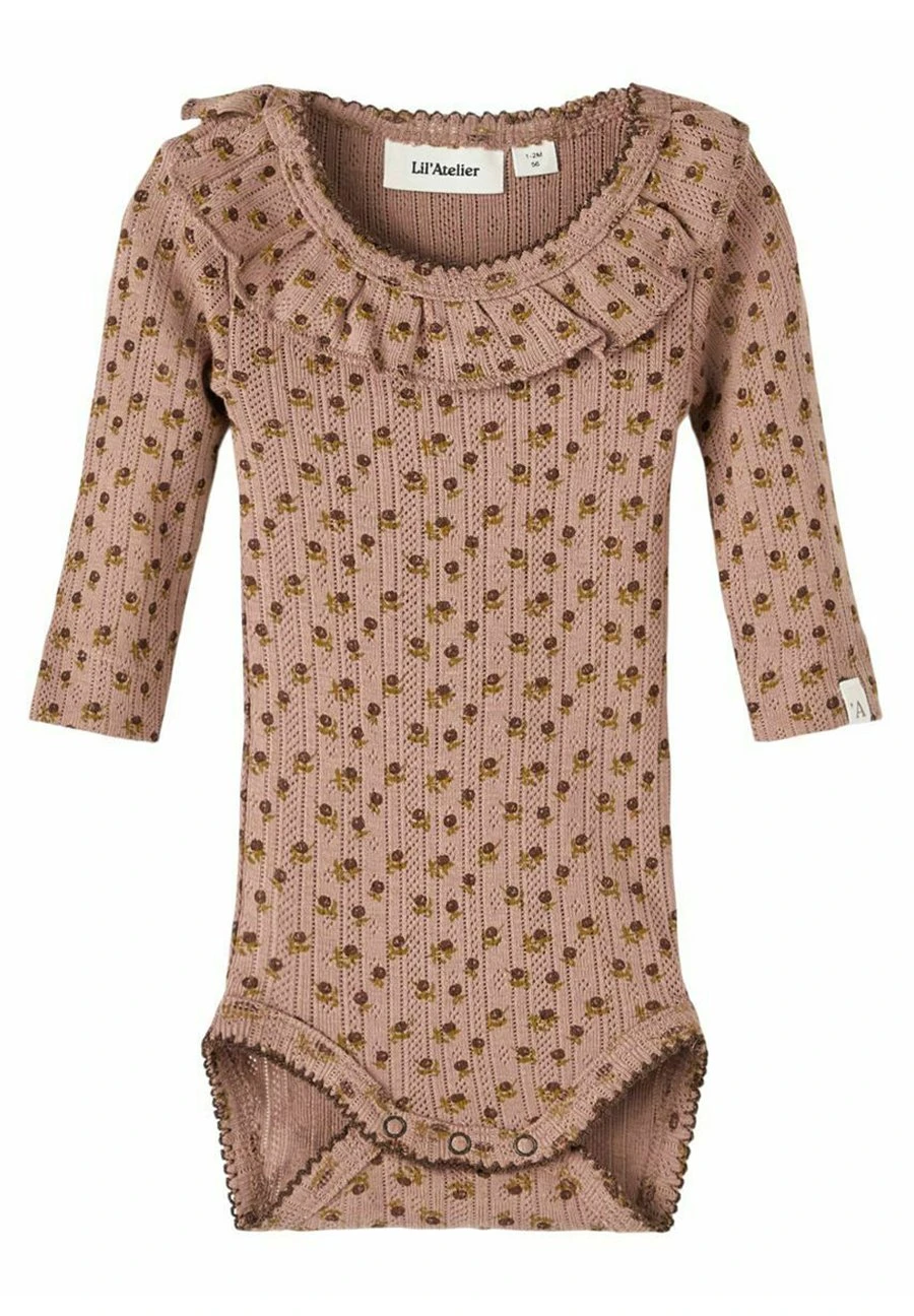 Lil Atelier Nbfrachello Ls Slim Wi Hea Lil - Body - Burlwood