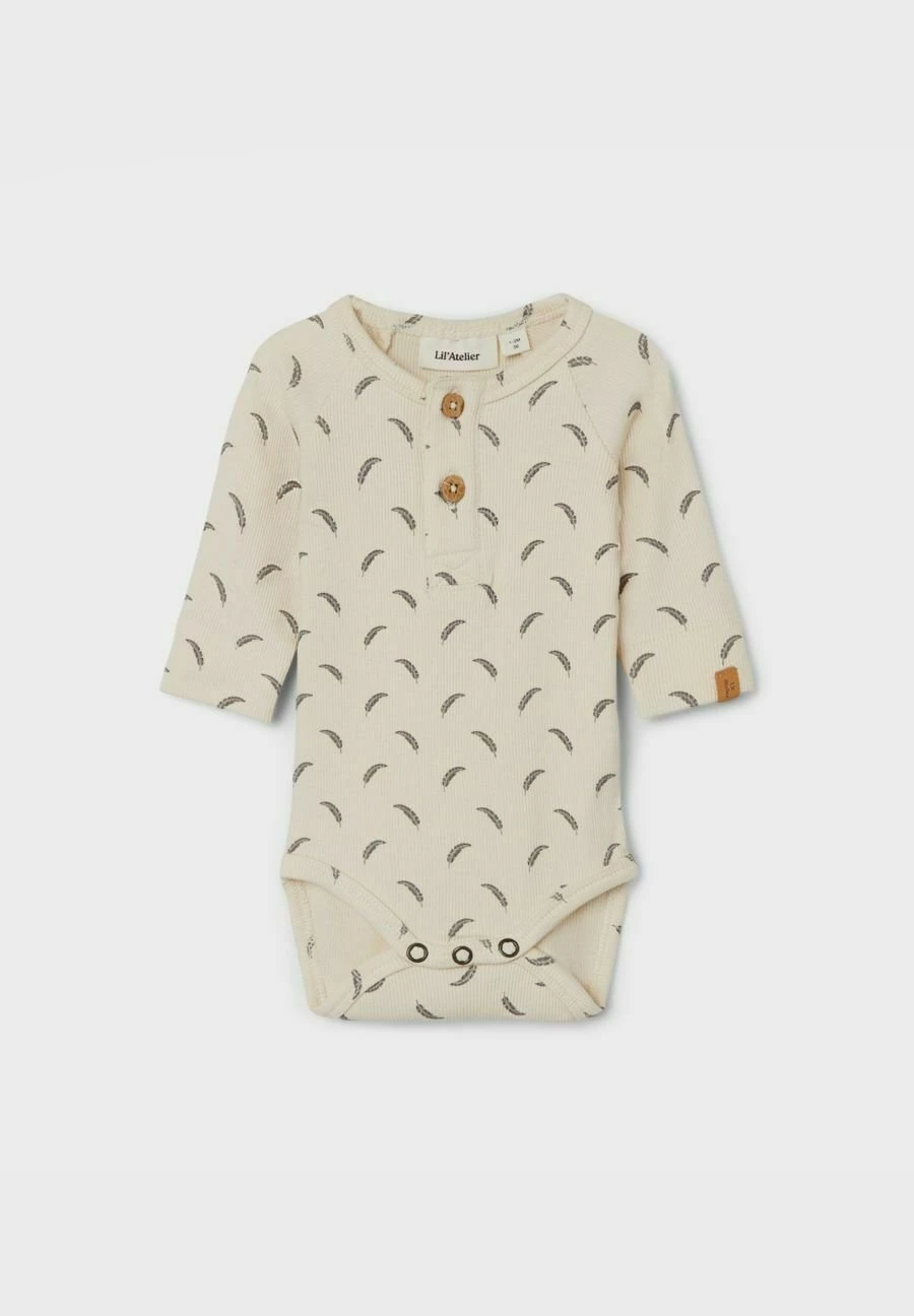 Lil Atelier Strampler Print - Body - Whitecap Gray - Afbeelding 4