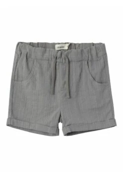 Lil Atelier Loose Fit - Shorts - Frost Gray
