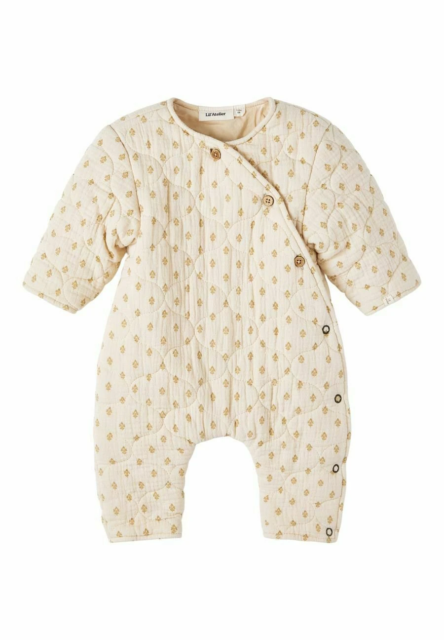 Lil Atelier Overall Print - Jumpsuit - Fog - Afbeelding 2