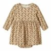 Lil Atelier Print - Jerseyjurk - Warm Sand