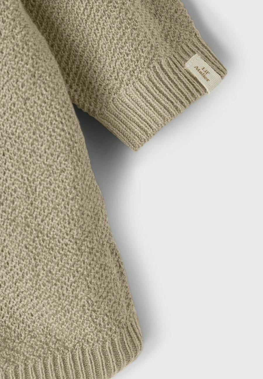 Lil Atelier Langarm - Vest - White Pepper - Afbeelding 3