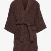 Lil Atelier NMNRONO TERRY BATHROBE - CHESTNUT