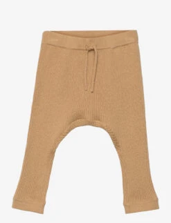 Lil Atelier NBNDANIELLO LOOSE KNIT PANT LIL - CROISSANT