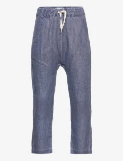 Lil Atelier NMMDALE LOOSE ANCLE PANT LIL - MEDIUM BLUE DENIM